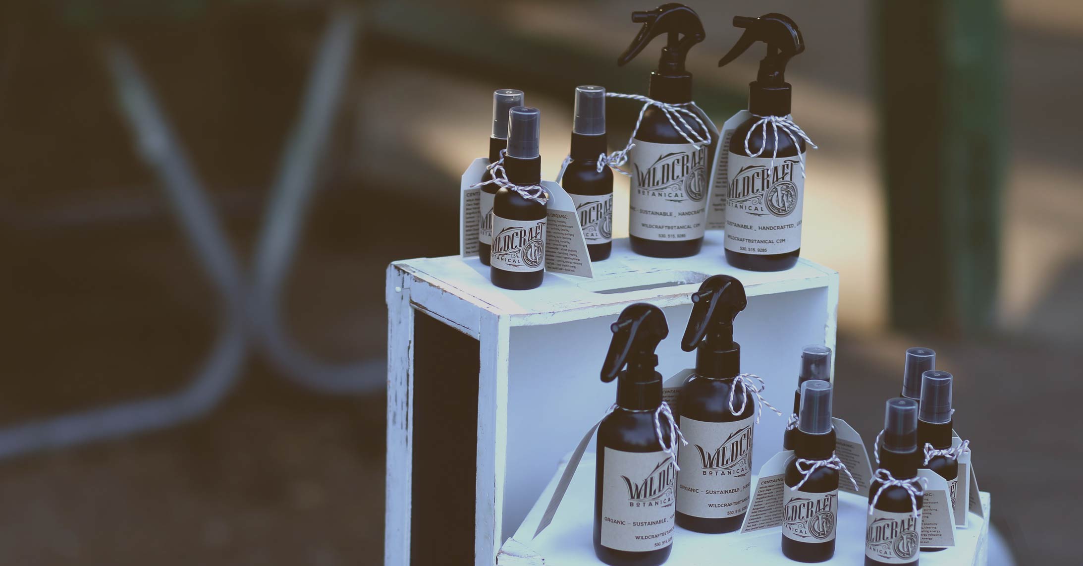 Wild crafted herbal sprays